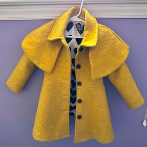 Beautiful mustard coat